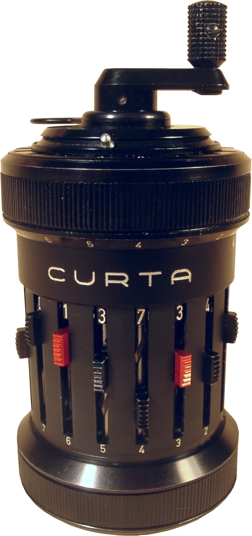 Curta Type I mechanical calculator