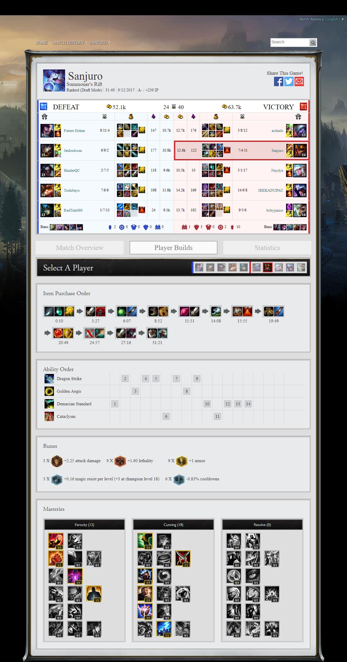 League of Legends - Match History - Image 7