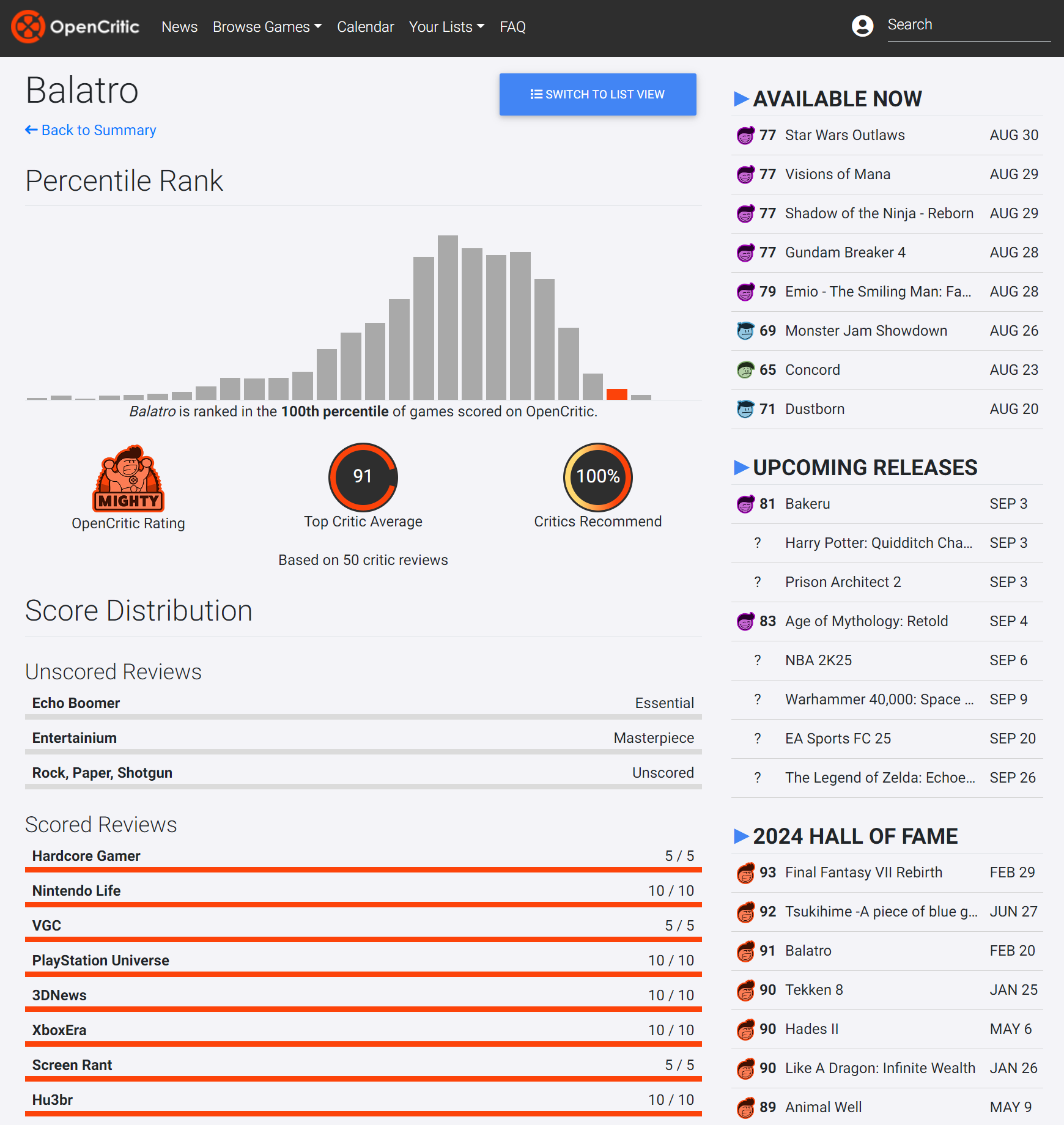 OpenCritic - Image 4